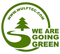 Wulftec Going Green Logo